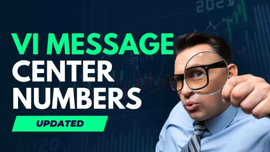 vi message center numbers